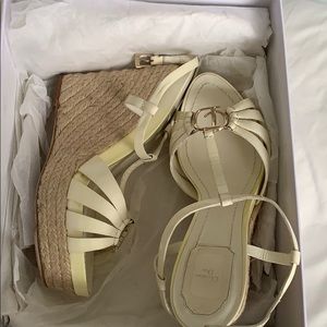 Dior wedge sandal
